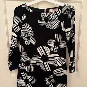 Juicy Couture Black and White Floral Dress